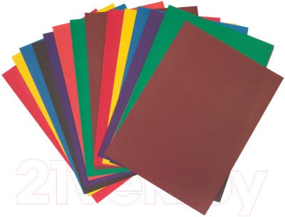 Набор цветной бумаги Мульти-пульти Приключения Енота / БЦо8-16_13971 (8цв)