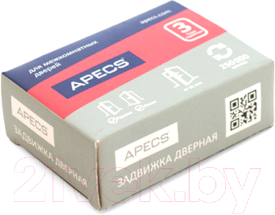 Защелка врезная Apecs L-0260-CR (хром)