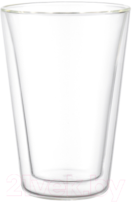 Набор стаканов для горячих напитков Smart Solutions KW-SS-CPST-GLS-400 (2шт)