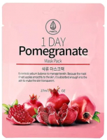 

Маска для лица тканевая Med B, 1 Day Pomegranate Mask Pack