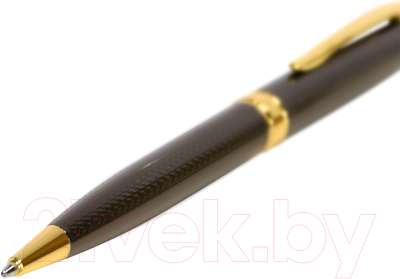 Ручка шариковая имиджевая Manzoni Torino с футляром / TOR52TG-BM
