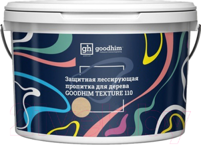 Пропитка для дерева GoodHim Texture 110 лессирующая для дерева (10л, бесцветный)
