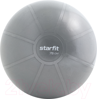 Фитбол гладкий Starfit GB-110 (75см, серый)