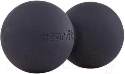 Массажный мяч Starfit RB-106 (черный)