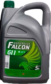 Антифриз Falcon Auto G11 / FN0250P (5кг, зеленый)