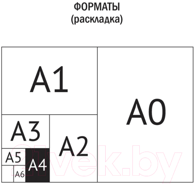 Набор белого картона ArtSpace Собачка / Нкн24б_28645 (24л)