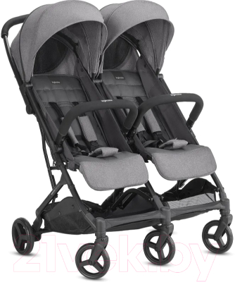 Детская прогулочная коляска Inglesina Twin Sketch для двойни / AH86M0GRYRU (Grey)