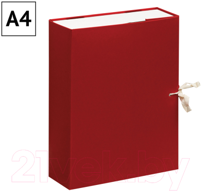 Коробка архивная OfficeSpace 284720 (красный)