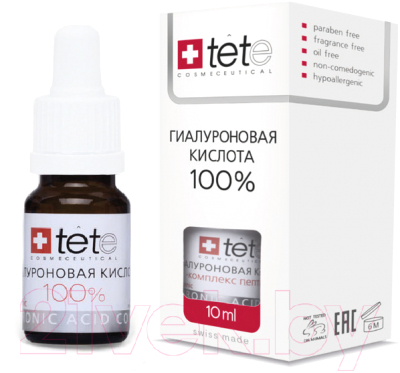 Сыворотка для лица TETe Cosmeceutical Гиалуроновая кислота 100% (10мл)