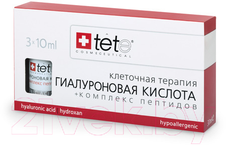 Сыворотка для лица TETe Cosmeceutical Гиалуроновая кислота+Комплекс пептидов