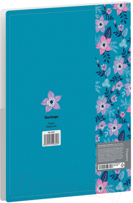 Папка для бумаг Berlingo Flowers / DB4_20501