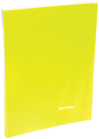 Папка для бумаг Berlingo Neon / AVp_20803 (неоновый желтый) - 