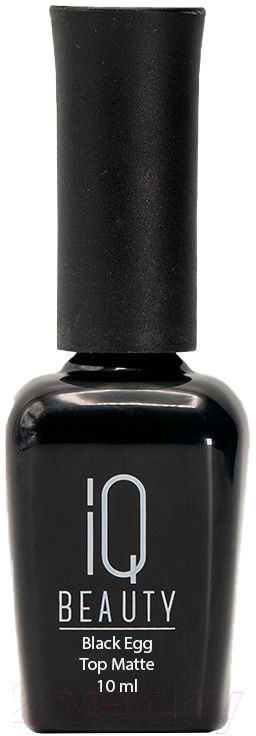 Топовое покрытие для лака IQ Beauty Black Egg Matt Матовый