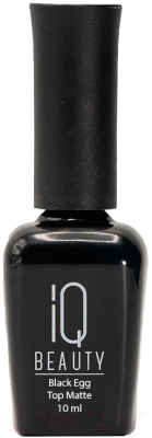 Топовое покрытие для лака IQ Beauty Black Egg Matt Матовый (10мл)