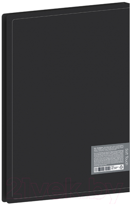Папка для бумаг Berlingo Soft Touch / DB4_20980 (черный)