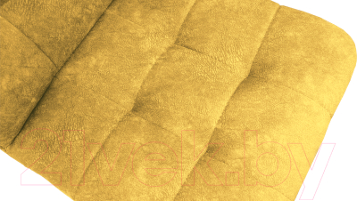 Стул ТриЯ Аспен К1С (черный муар/микровелюр Wellmart Yellow)
