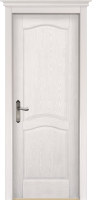 Дверь межкомнатная ОКА Лео ДГ Сосна эмаль 90x200 (слоновая кость) - 