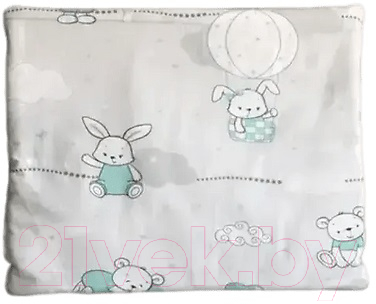Подушка для малышей Баю-Бай Air / ПШ10Air3 (серый/зеленый)