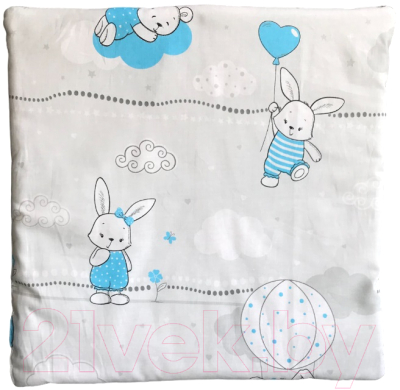 Подушка для малышей Баю-Бай Air / ПШ10Air4 (серый/голубой)