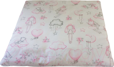 Подушка для малышей Баю-Бай Cloud / ПШ10C01 (белый/розовый)
