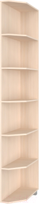 Угловое окончание для шкафа Modern Роланд Р86 (млечный дуб)