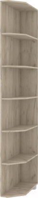 Угловое окончание для шкафа Modern Роланд Р86 (серый дуб)