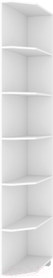 Угловое окончание для шкафа Modern Роланд Р86 (белый)