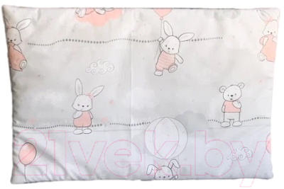 Подушка для малышей Баю-Бай Air / ПШ11Air1 (серый/розовый)