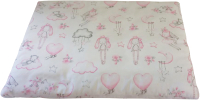 Подушка для малышей Баю-Бай Cloud / ПШ11С01 (белый/розовый) - 