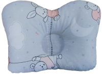 Подушка для малышей Баю-Бай Air / ПШ12Air1 (серый/розовый) - 