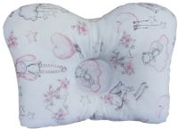 Подушка для малышей Баю-Бай Cloud / ПШ12C01 (белый/розовый) - 