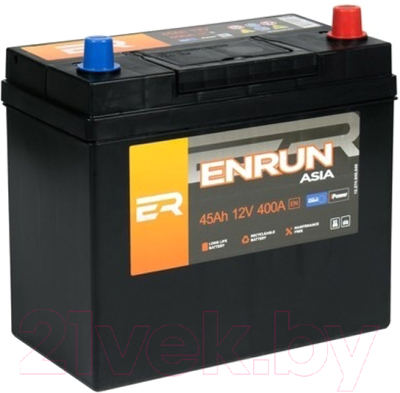 Автомобильный аккумулятор Enrun Asia R+ (45 А/ч)