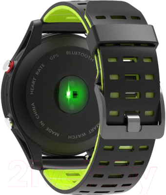 Умные часы NO.1 F5 (черный/зеленый)