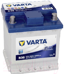 Автомобильный аккумулятор Varta Blue Dynamic R+ / 544401042 (44 А/ч)