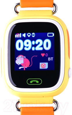 Умные часы детские Prolike PLSW90OR (оранжевый)