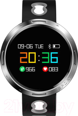 Умные часы Prolike PLSW4000G (черный/серый)