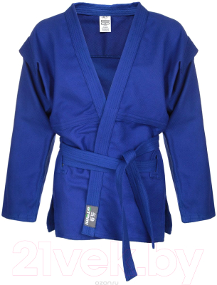Куртка для самбо Atemi AX5 (р.24, синий)