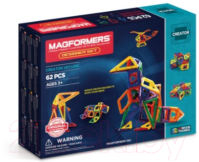 

Конструктор магнитный Magformers, Designer Set / 703002
