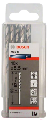 Набор сверл Bosch 2.608.595.064