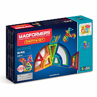 Конструктор магнитный Magformers Fixie Creative Set / 703004 (90эл) - 