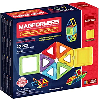 

Конструктор магнитный Magformers, Window Basic Plus Set / 715001