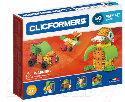 Конструктор Clicformers Basic Set / 801001 (50эл)