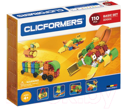 Конструктор Clicformers Basic Set / 801004 (110эл)