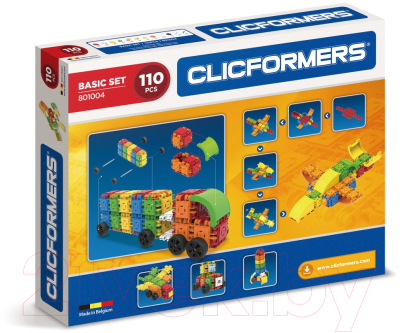 Конструктор Clicformers Basic Set / 801004 (110эл)