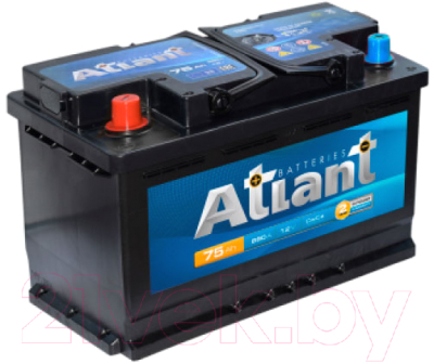Автомобильный аккумулятор Atlant Blue L+ (75 А/ч)