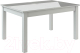 Обеденный стол Васанти Плюс ВС-21 120/160x80 (белый глянец) - 