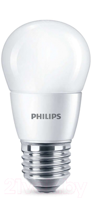 Лампа Philips ESS LEDLuster 6.5-75W E27 840 P45ND / 929001887107