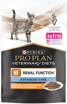 Влажный корм для кошек Pro Plan Veterinary Diets NF Renal Function Advanced Care курица (85г)