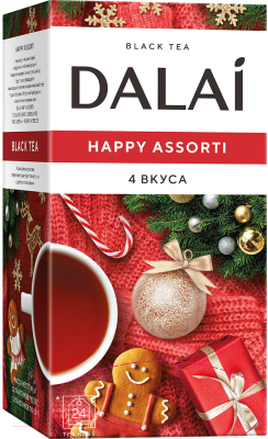 Dalai Хэппи Ассорти (24пак) Чай пакетированный купить в Минске, Гомеле ...