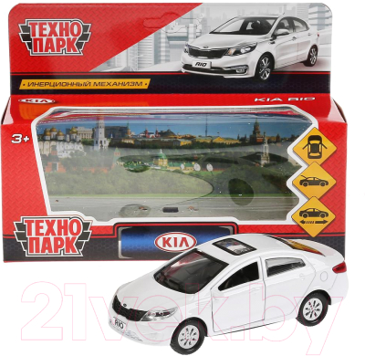 Автомобиль игрушечный Технопарк Kia Rio / RIO-WT